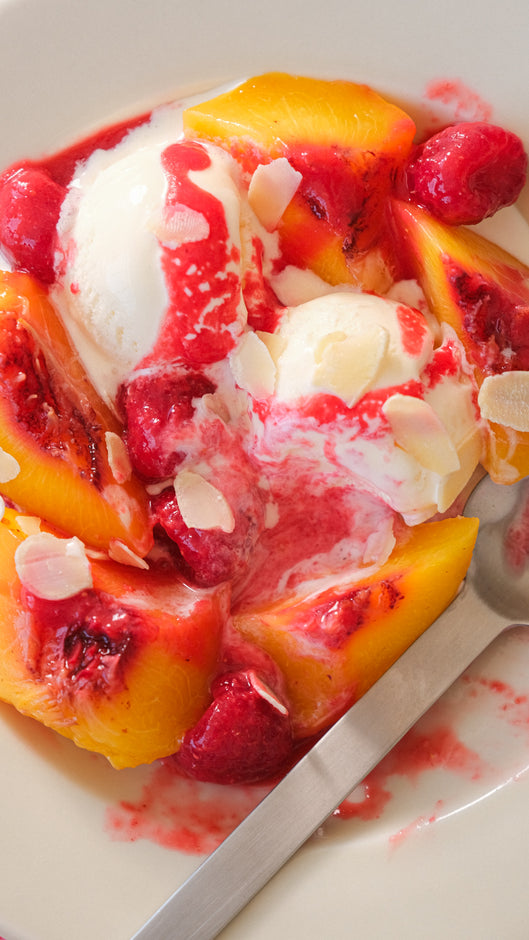 Peach Melba Fat Tuesdays