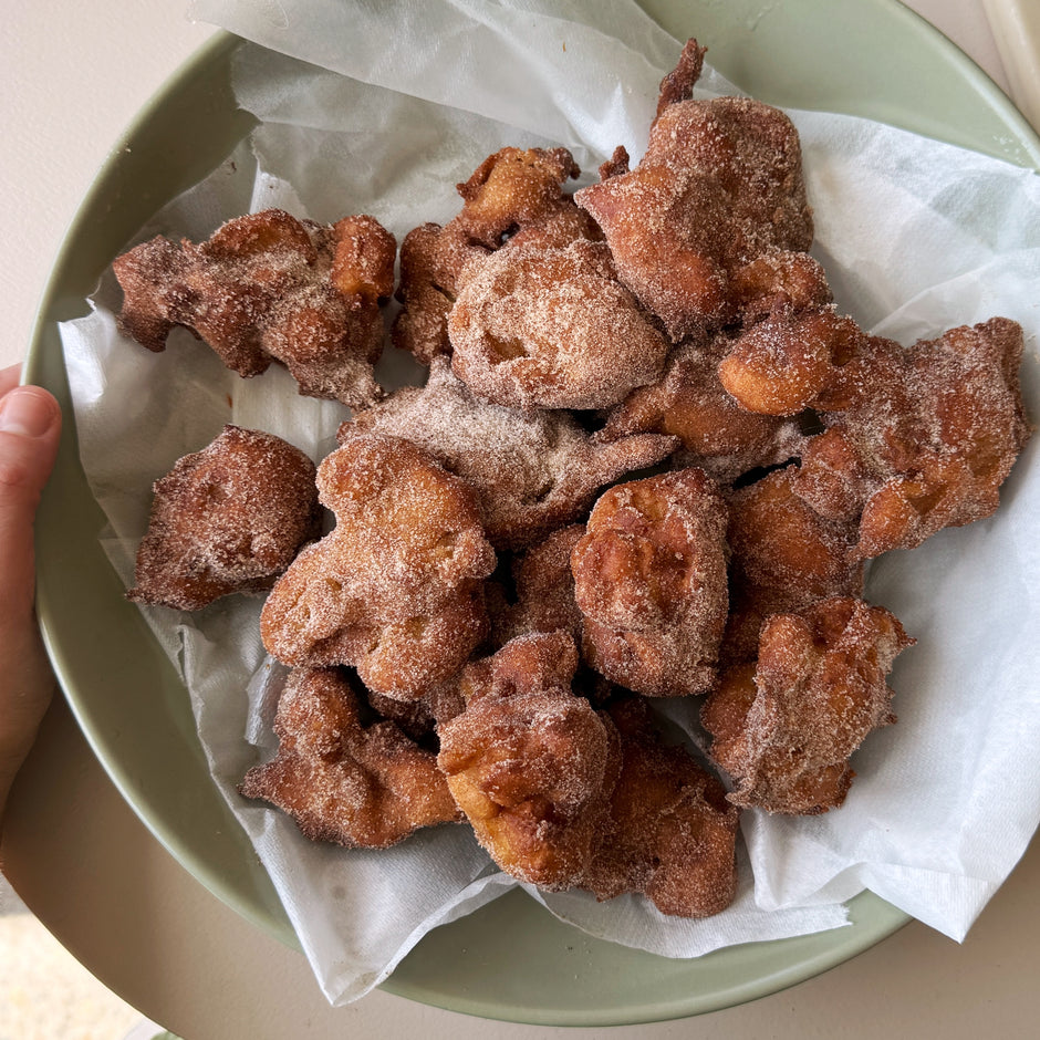 Cinnamon Apple Fritters